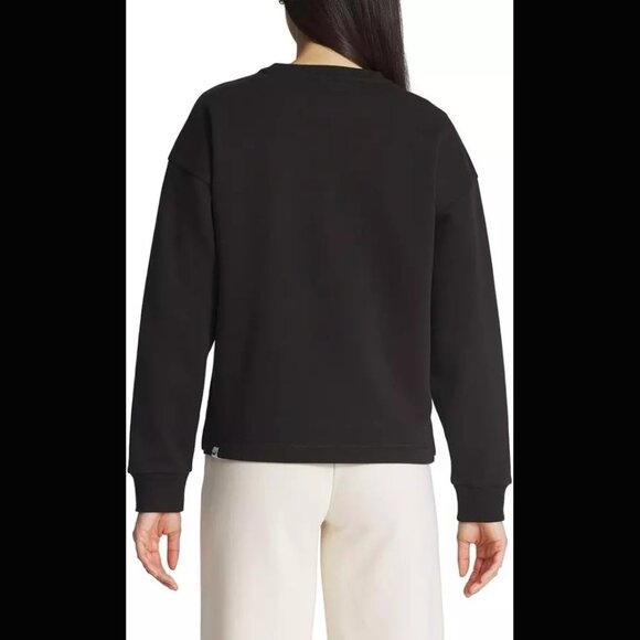 PUMA Women's Fleece Crewneck Sweatshirt - Picture 6 of 9